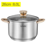 1pc Cooking Pots and Pans Induction High Grade Casseroles Frypan Saucepan Inox Set Cookware Utensil set Kitchen Tools Selected