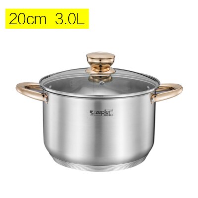 1pc Cooking Pots and Pans Induction High Grade Casseroles Frypan Saucepan Inox Set Cookware Utensil set Kitchen Tools Selected