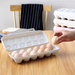 12/18 Grid Portable Egg Storage Box Refrigerator Storage Organizer Kitchen Egg Holder Tray Fridge Food Eggs Box Kitchen Gadget