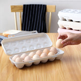 12/18 Grid Portable Egg Storage Box Refrigerator Storage Organizer Kitchen Egg Holder Tray Fridge Food Eggs Box Kitchen Gadget