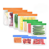 Silicone Food Storage Bags ( PEVA)