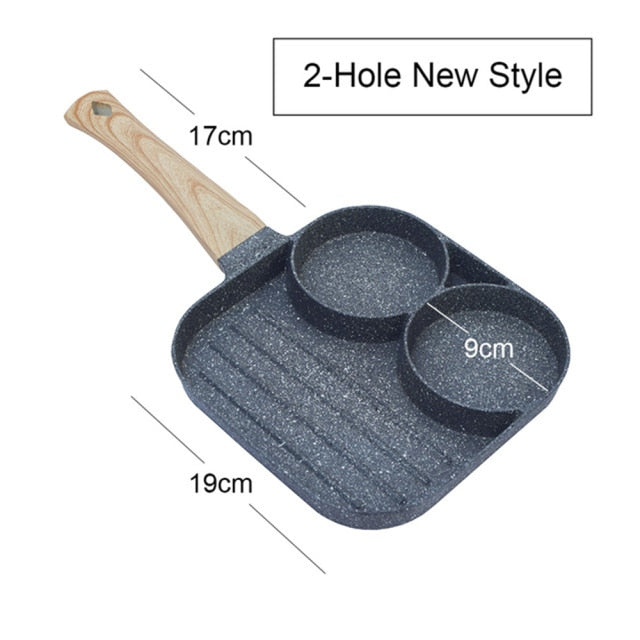 Four-hole Frying Omelette Pan