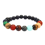 Crystal Agate Natural Stone Bracelet Nine Planets In The Universe