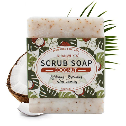 Coconut Scrub Soaps Gently Cleans And Softens