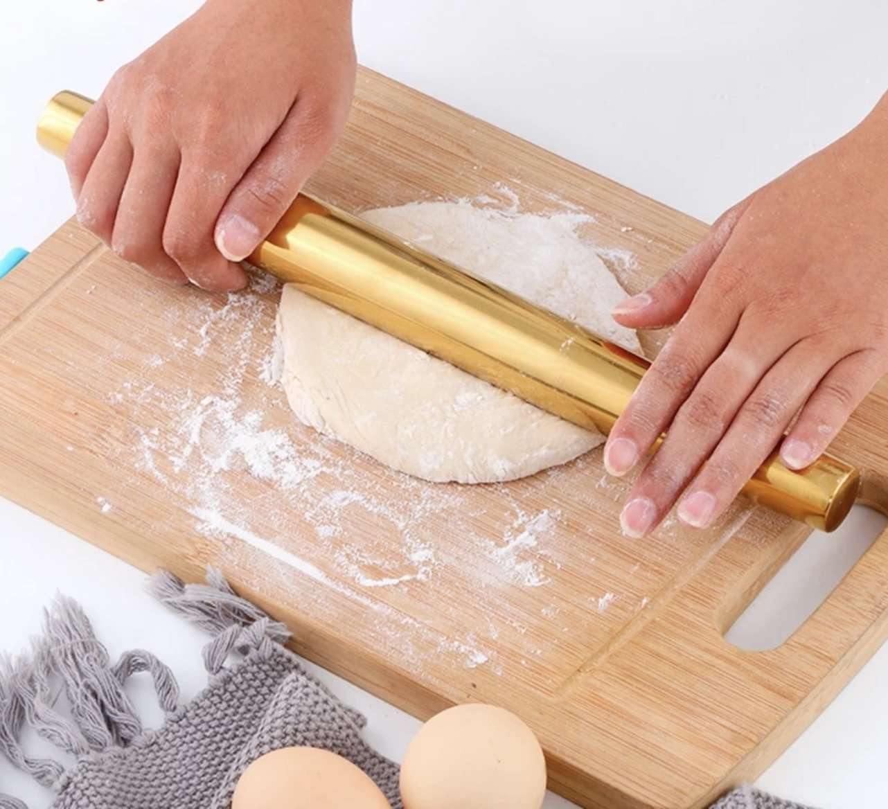 Stainless Steel Rolling Pin freeshipping - Kitchen-nista
