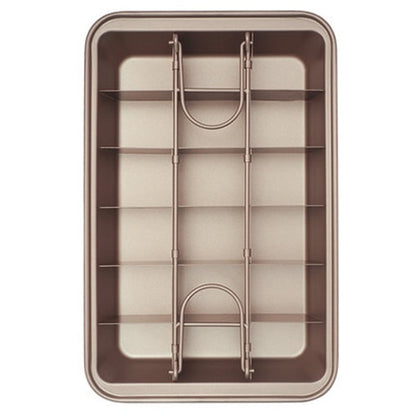 Non Stick Brownie Date Cake Rectangular DIY Mold Baking Tray 18 Grid Easily Removable Square Cutting Mold Household