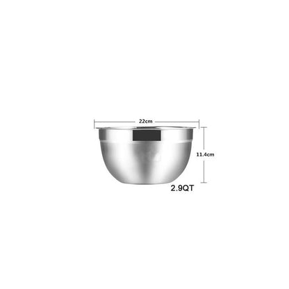 Stainless Steel Mixing Bowls (Set of 6)